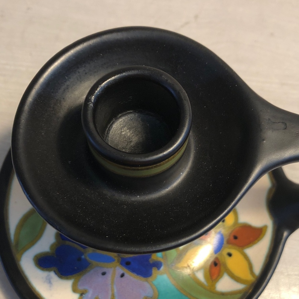 Vintage Gouda Holland Plaziud Ceramic Candle Holder, Handmade - Picture 7 of 7